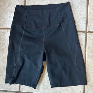 Girlfriend Collective High Rise Bike Short - Black